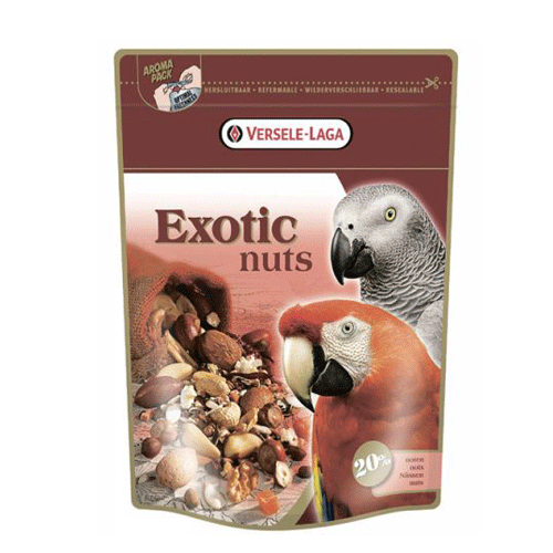 VERSELE-LAGA Корм для крупных попугаев с орехами Exotic Nuts, 750 гр.