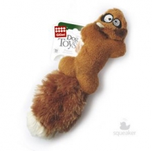 Gigwi 75066 Белка с 2-мя пищалками/ткань, резина