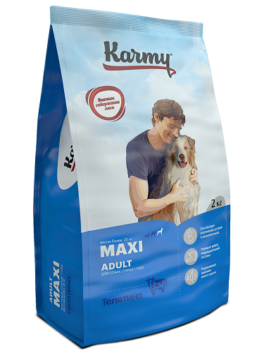KARMY Dog Maxi Adult , Телятина