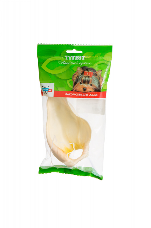 TITBIT УХО ГОВЯЖЬЕ - мягкая упаковка