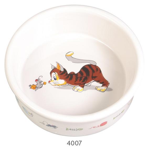 TRIXIE 4007 Миска керамическая для кошки, 200 мл*11,5 см