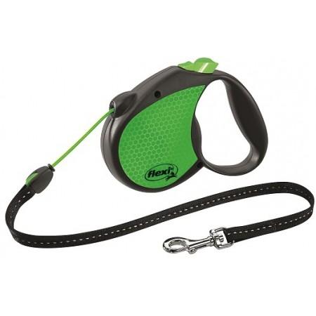  Рулетка FLEXI LIMITED EDITION NEON REFLECT трос 