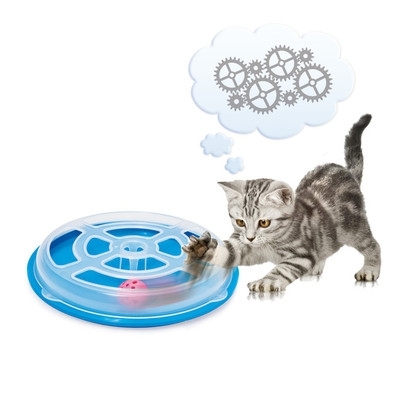 VERTIGO Интерактивная игрушка для кошек c ШАРИКОМ, 29 см