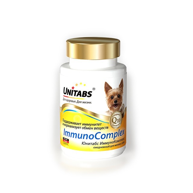 Unitabs ImmunoComplex для мелких собак, 100 табл.