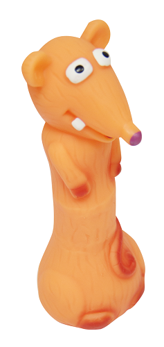 ЗООНИК 16445 Игрушка для собак Крыска, 17 см