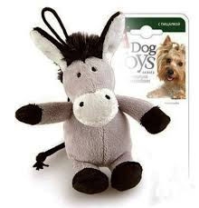 Gigwi 75104 Ослик с пищалкой/ткань, пластик