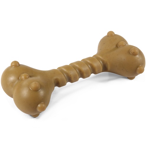 TRIOL 12191167 Игрушка для собак MINI DOG из термопласт.резины, КОСТОЧКА 11 см