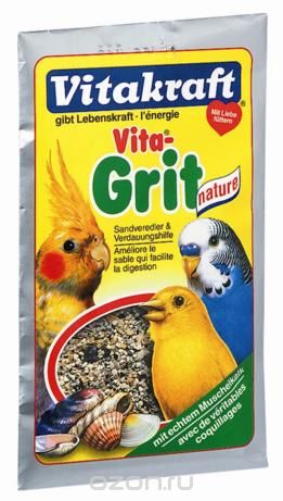 Песок д/птиц VITA GRIT NATURE 50 гр