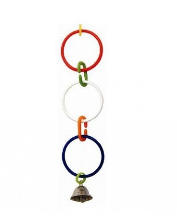 5031 Дарэлл Игрушка д/птиц "Кольца с колокольчиком"