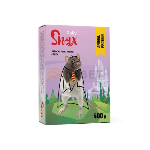 SNAX DAILY Корм для крыс, 400 гр