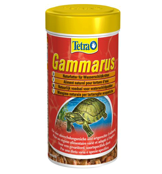 TETRA ReptoMin GammarusMix Корм для водных черепах (гаммарус + анчоусы), 250 мл