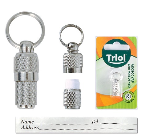 TRIOL Медальон-Адресник