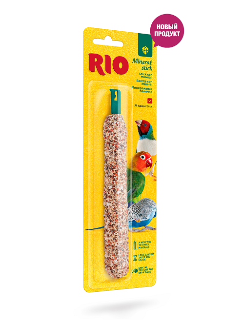 RIO Минеральная палочка для всех видов птиц, 65 гр.