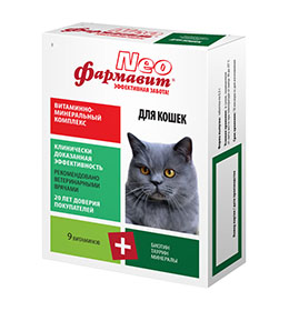 Фармавит NEО для кошек, 60 табл.