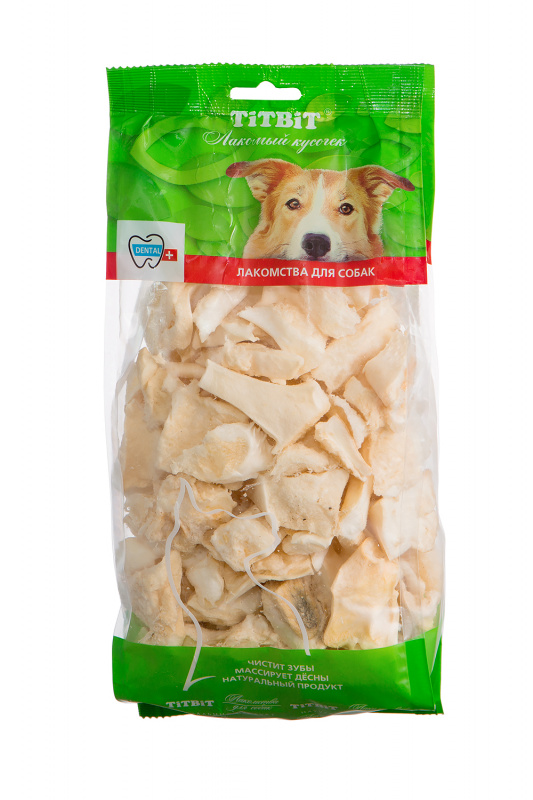TITBIT АКЦИЯ ХРУСТИКИ говяжьи - мягкая упаковка, 130 гр (2353)