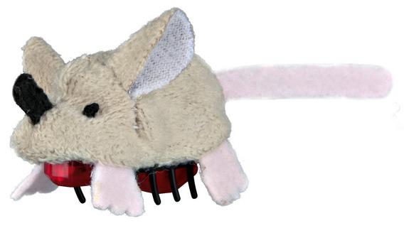 TRIXIE 45798 Игрушка для кошки "Бегающая мышь", 5,5 см 