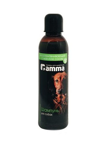 ГАММА Шампунь для собак восстанавливающий с маслом сосны, 250 мл