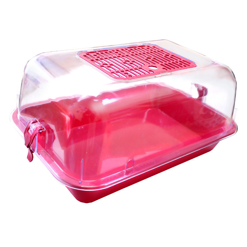 Террариум с пласт. дверкой прозрачный 