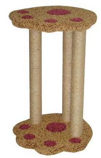 ПУШОК Когтеточка ЛАПА с тремя столбами