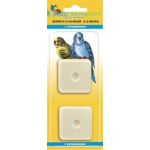 ЗООМИР Минеральный камень д/птиц с ВИТАМИНАМИ, 2шт