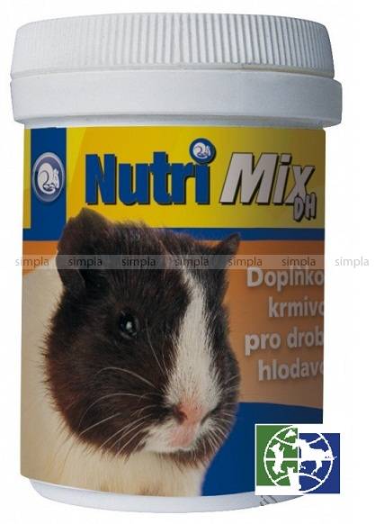 НутриМикс DH Кормовая добавка для мелких грызунов с витаминами, минералами и пробиотиками (порошок)