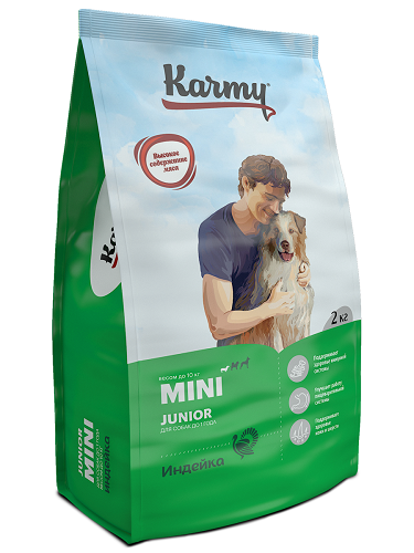 KARMY Dog Mini Junior , Индейка