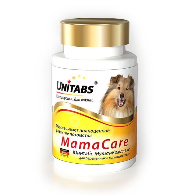 Unitabs MamaCare для беременных и кормящих собак, 100 табл.
