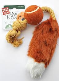 Gigwi 75074 Мячик с лисьим хвостом и пищалкой