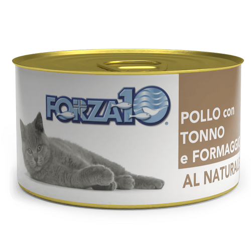 FORZA 10 AL NATURE Курица с тунцом и сыром 75 гр повседневный корм для кошек