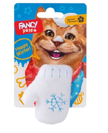FANCY PETS NYS7 Игрушка для кошек ШАПОЧКА И ВАРЕЖКА