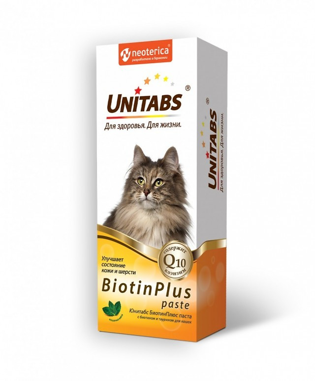 Unitabs Паста для кошек MALT+VIT с таурином 120 мл
