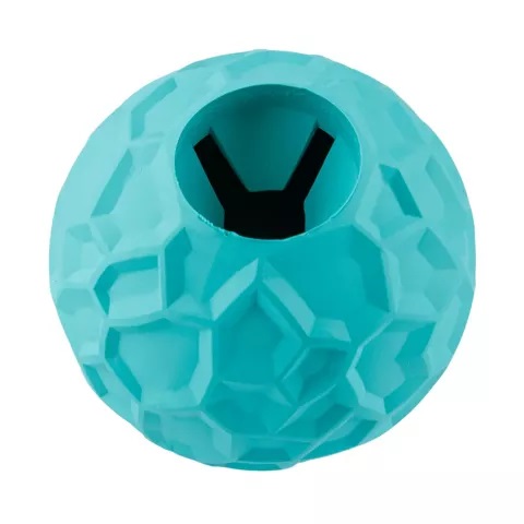 CAMON Игрушка Мяч массажный для лакомств, 7,5 см, синий