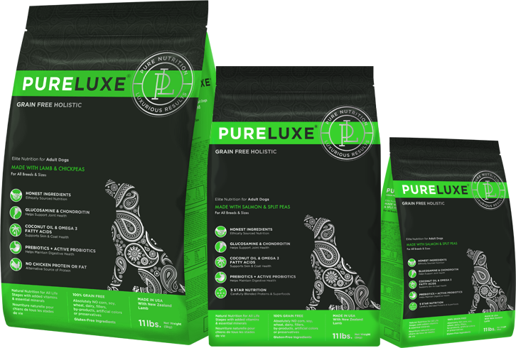 PURELUXE Корм для активных собак с индейкой и лососем