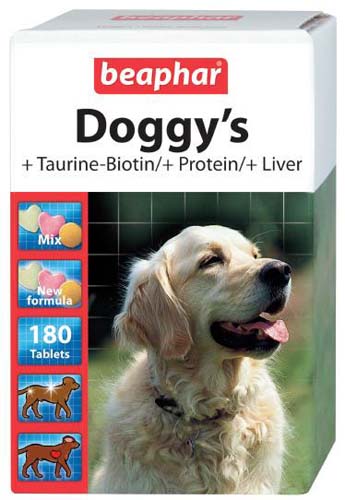 BEAPHAR Doggy's Mix Витаминизированное лакомство для собак, 180 шт.