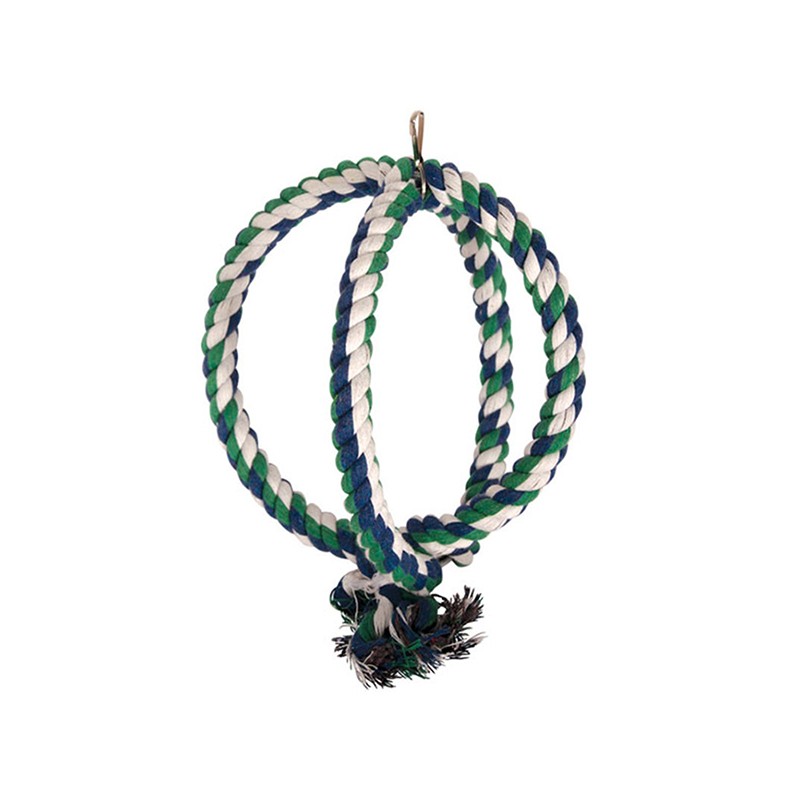 TRIOL 0247XJ Двойное веревочное кольцо д/птиц , 30 см