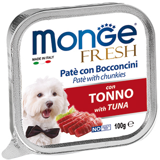 Monge DOG Fresh Консервы для собак тунец, 100 гр