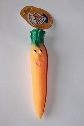 ЗООНИК 164123 Игрушка для собак Морковь 21 см