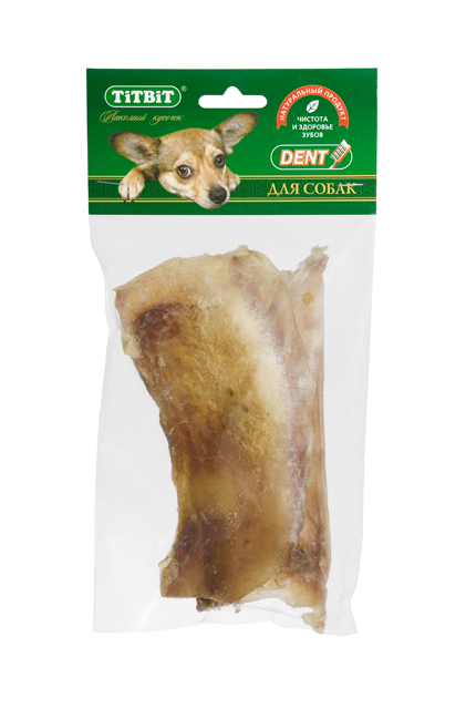 TITBIT Хрящ лопаточный говяжий 2 - мягкая упаковка, 78 гр