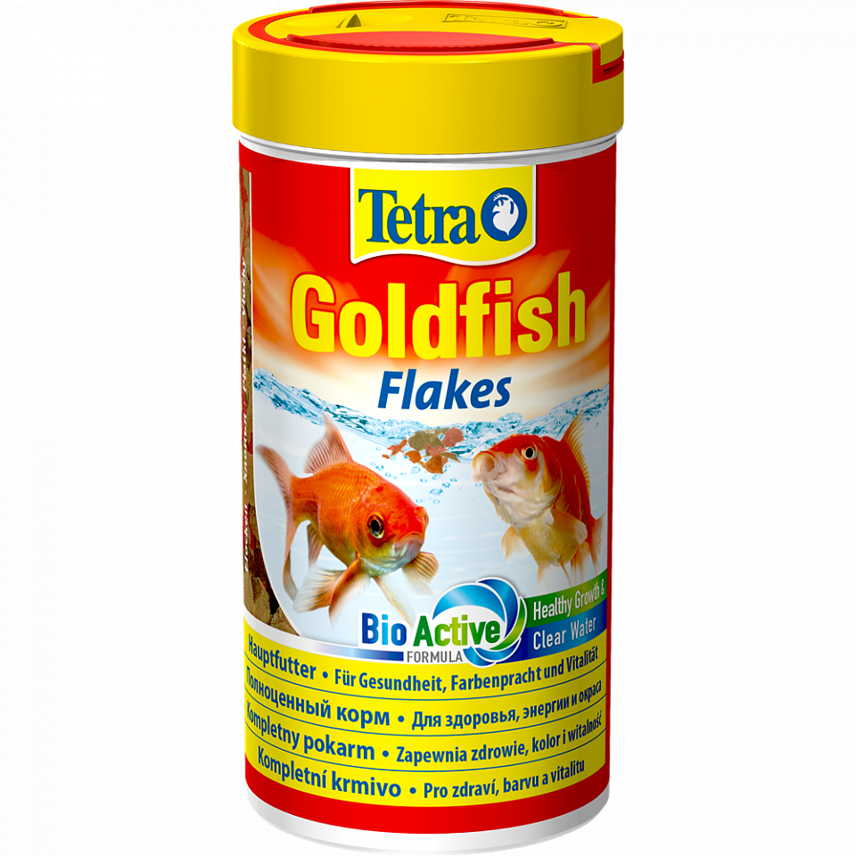TETRA Goldfish Colour Корм в виде хлопьев для улучшения окраса золотых рыбок