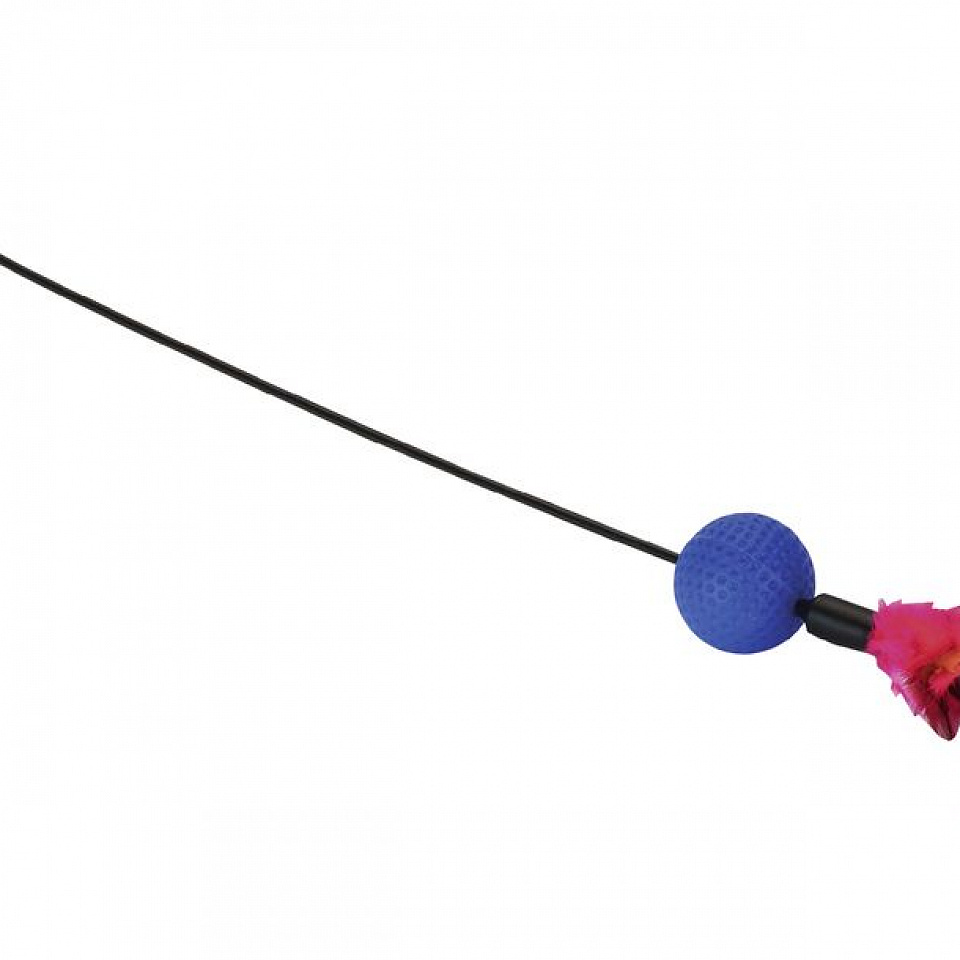 КЕРБЛ 83218 Игрушка для кошек ПРУТ, полипропилен, длина 51 см
