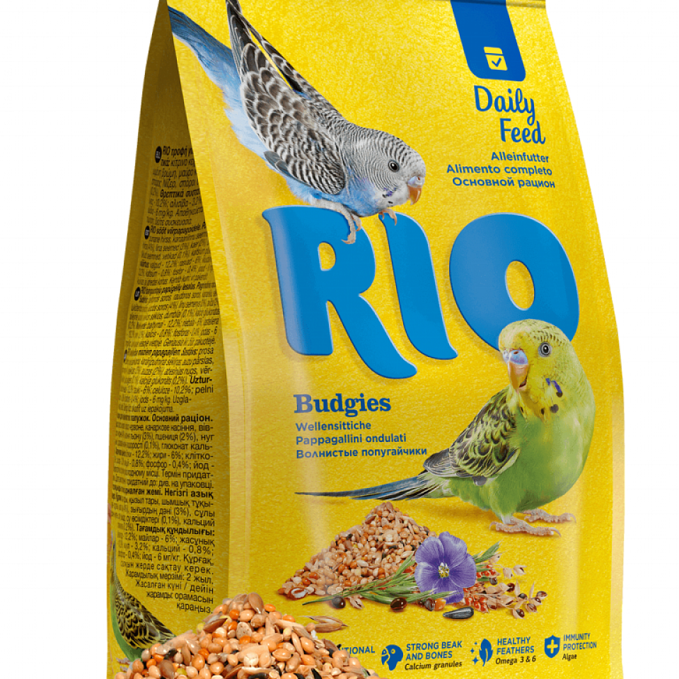RIO Корм для волнистых попугайчиков. Основной рацион