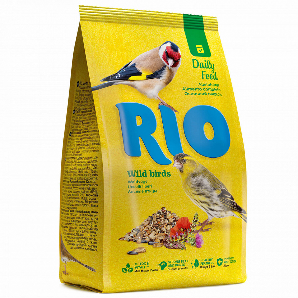 RIO Корм для лесных певчих птиц, 500 гр.