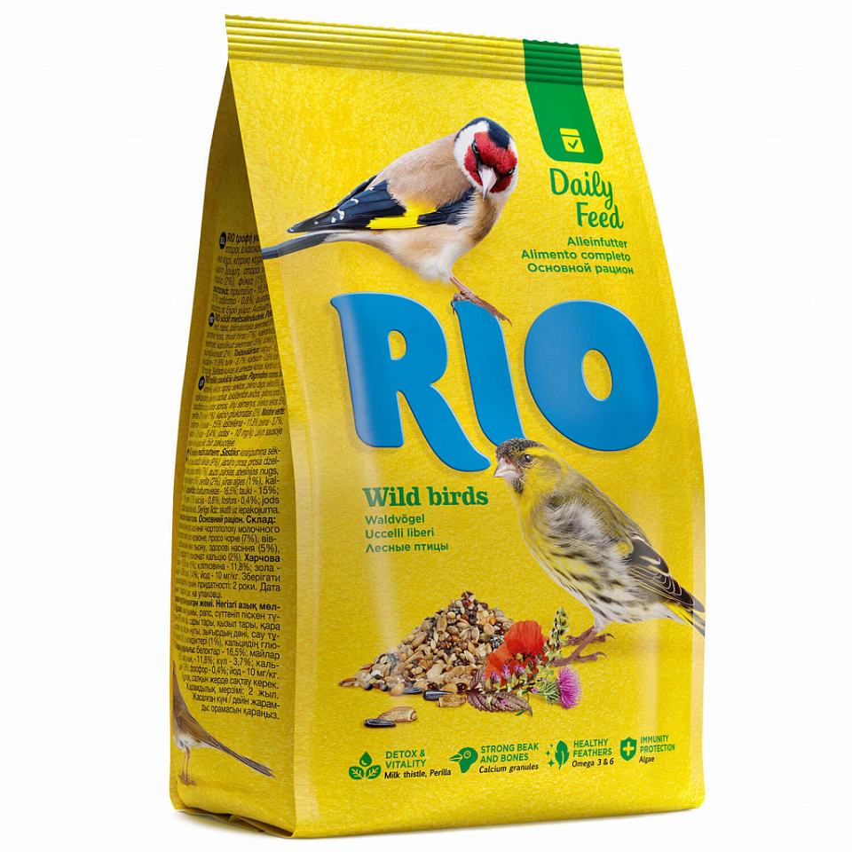 RIO Корм для лесных певчих птиц, 500 гр.